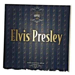 Vintage Elvis Presley USPS Commemorative Stamp Album Set 1993